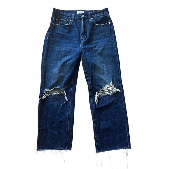 Pistola Cassie Super High Rise Crop Jeans - Picture 1 of 9